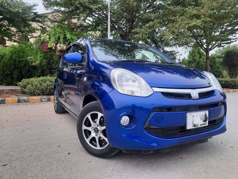 Toyota Passo 2015 XG VARIANT SPARKLING ELECTRIC BLUE PEARL COLOUR 2