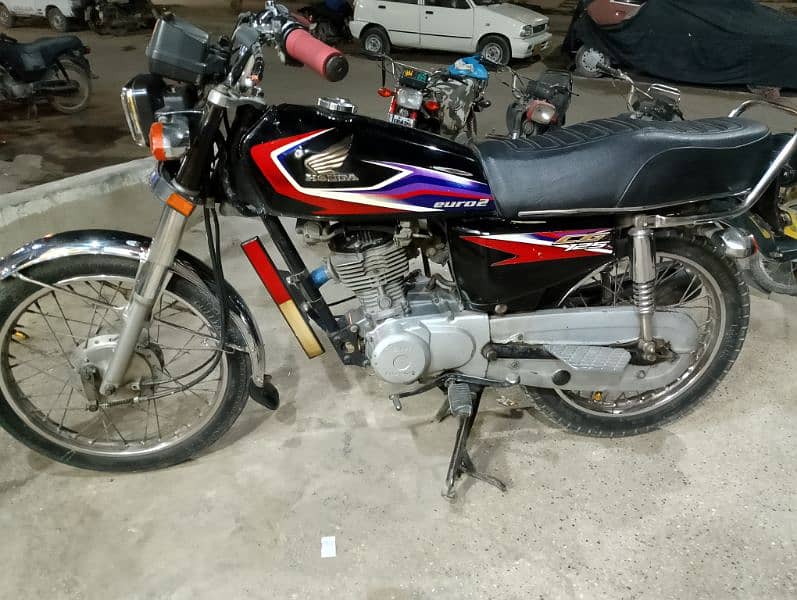 honda CG 125 model 2017 Karachi number 3