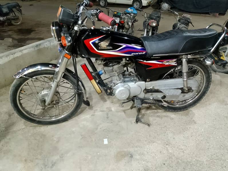 honda CG 125 model 2017 Karachi number 4