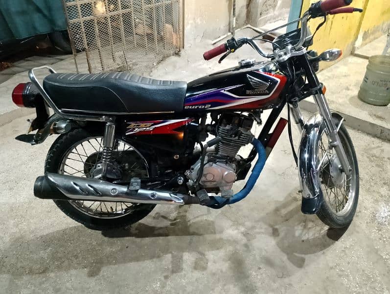 honda CG 125 model 2017 Karachi number 6