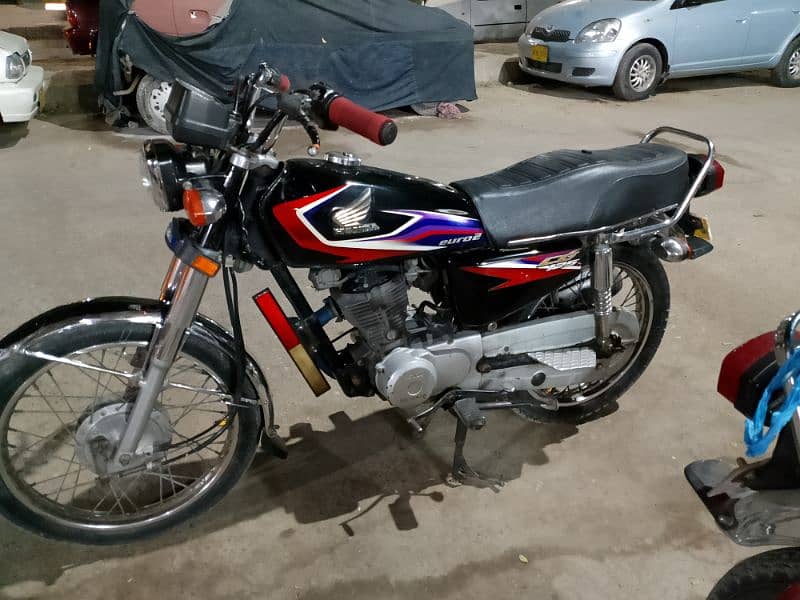 honda CG 125 model 2017 Karachi number 13