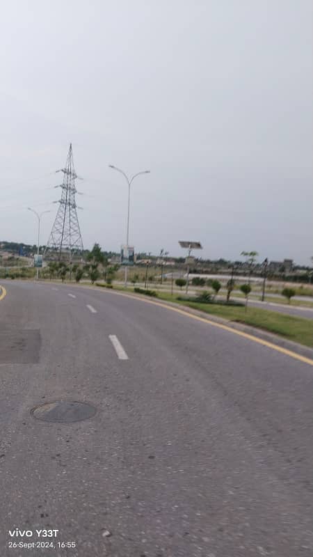 18 Marla Commercial Plot With ( Top Heighted Location & With 90 Foot Front )For Sale In B04,Central Commercial In , DHA Phase 05 , Islamabad 2