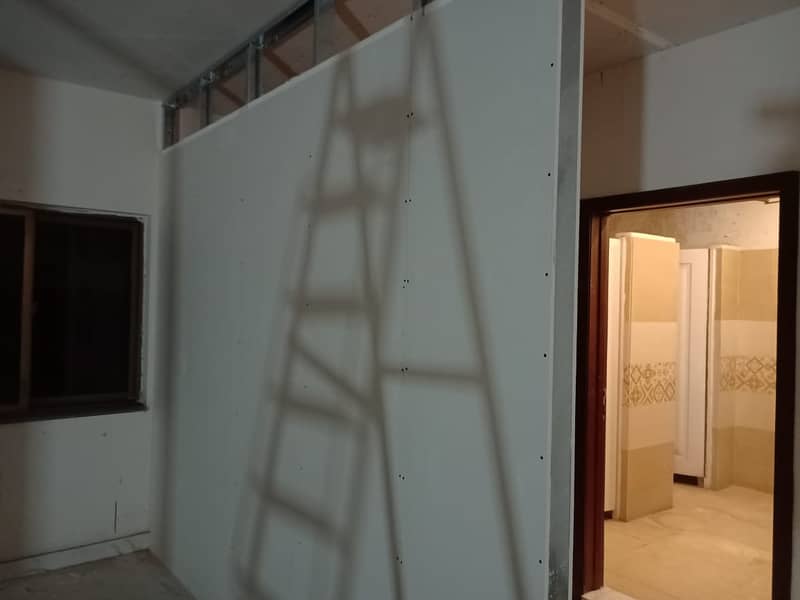 Gypsum Board Drywall Partition & Ceiling, Glass Partion &  Renovation 2