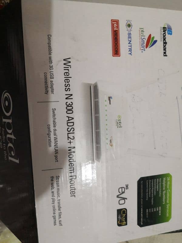 DSL 2750 N300 ADSL2 Router PTCL 1