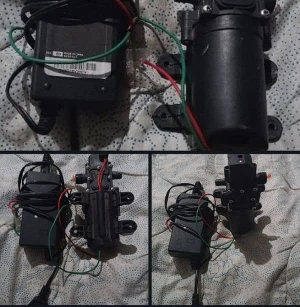 Mist Garden Pump 24v dc 2.6LPSI with Charger 0