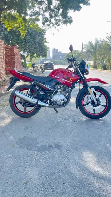 2021 Yamaha Ybr 125G red color better than gs150 cg125 gsx cb150 0