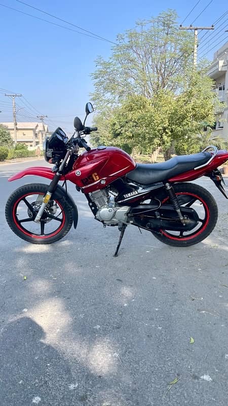 2021 Yamaha Ybr 125G red color better than gs150 cg125 gsx cb150 4