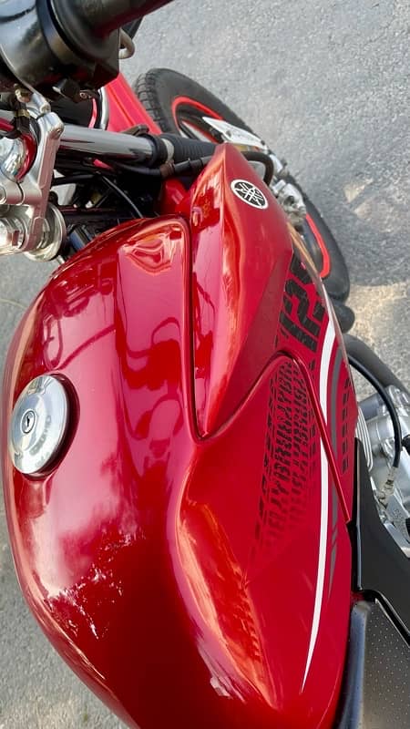 2021 Yamaha Ybr 125G red color better than gs150 cg125 gsx cb150 6