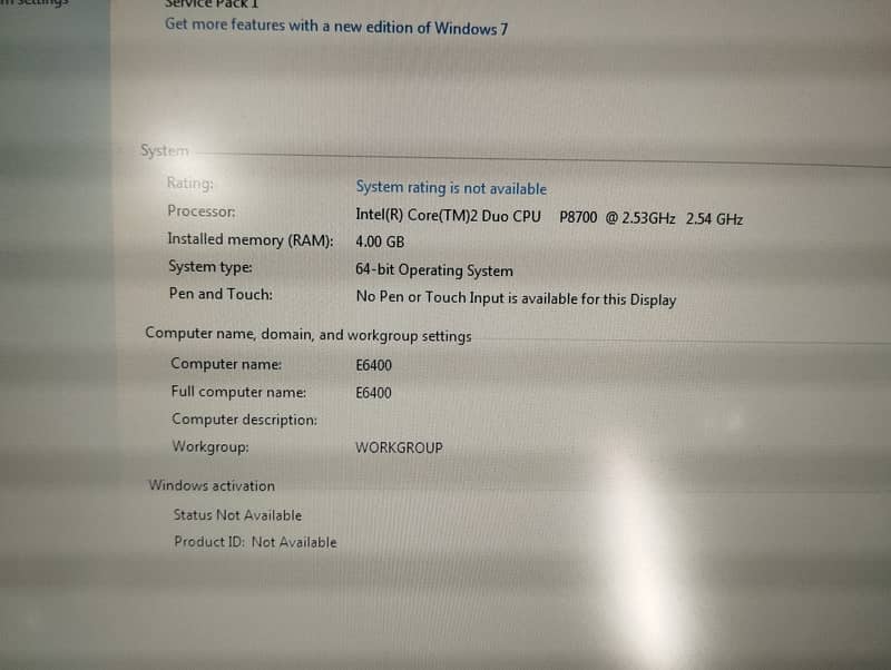 DELL Latitude E6400 & E6420 Laptop 7