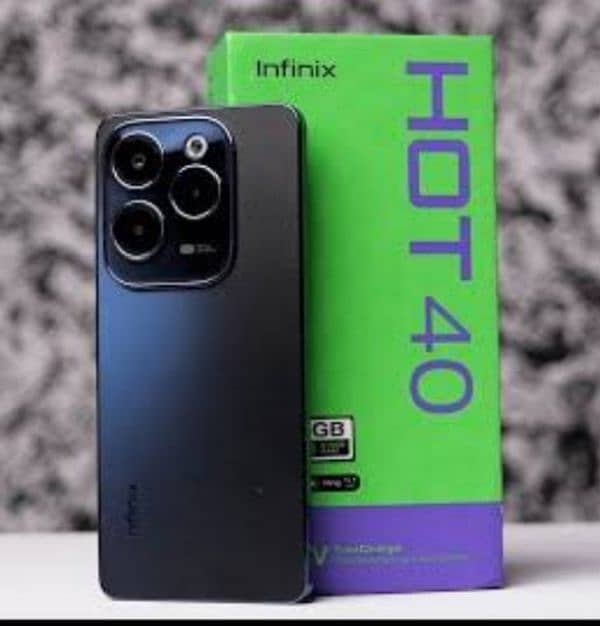 Infinix hot 40 16/128 mobile phone 0