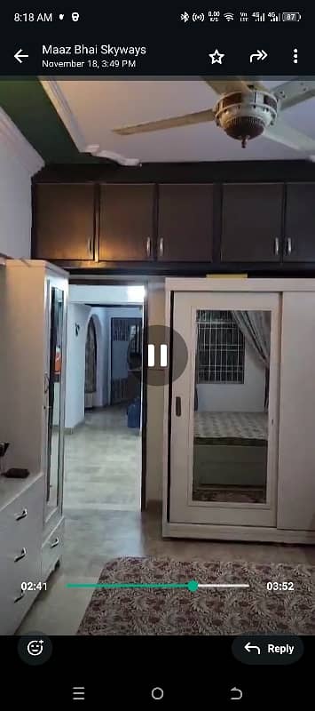 3 Bed Drawing Dinning Flat For Sale In Bait Ul Hina 12