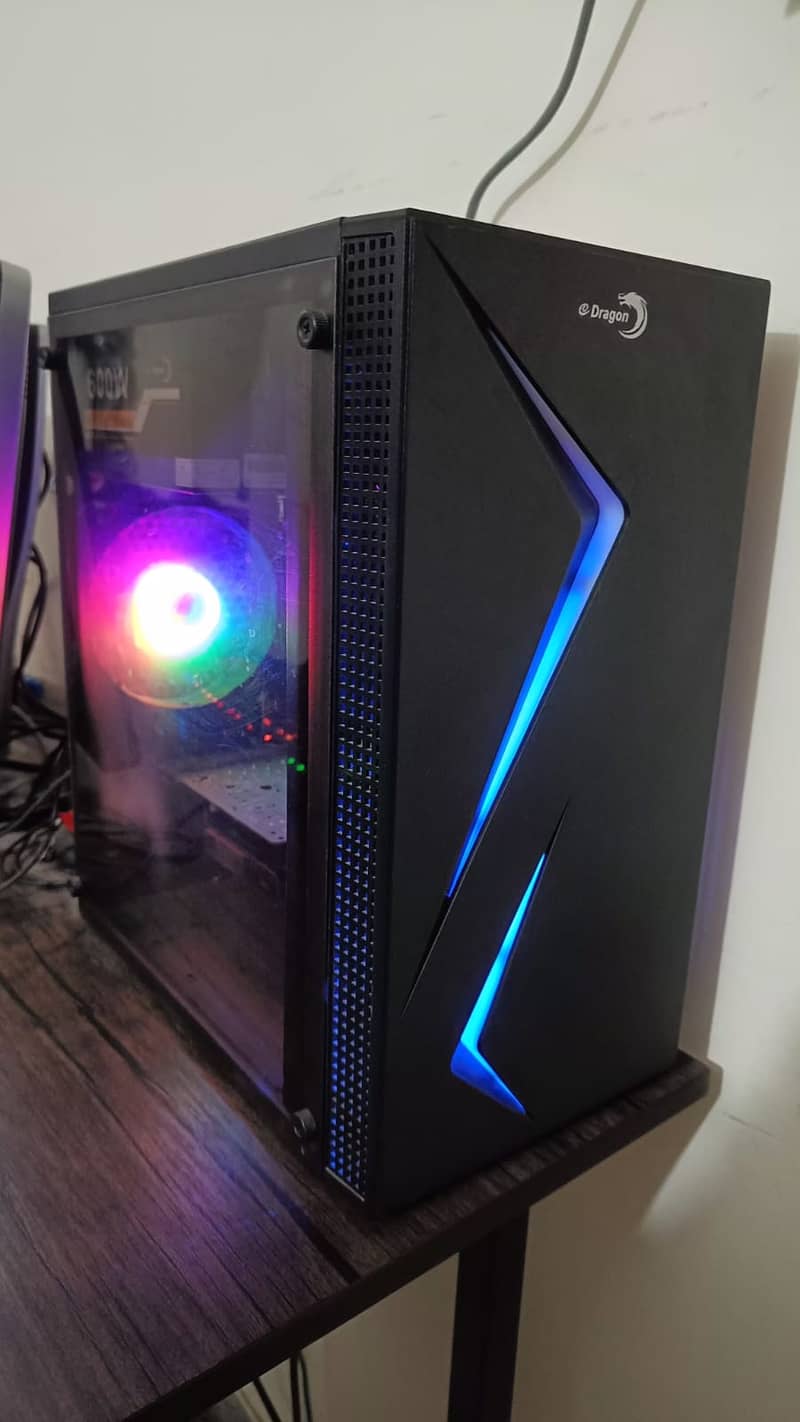 RGB Gaming PC (Core-i7 6th gen, 1050ti, 16GB DDR4, 128gbSSD, 500gbHDD) 2