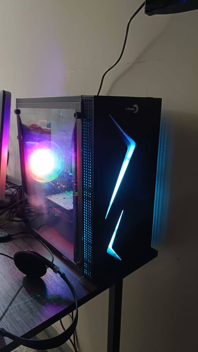 RGB Gaming PC (Core-i7 6th gen, 1050ti, 16GB DDR4, 128gbSSD, 500gbHDD) 4