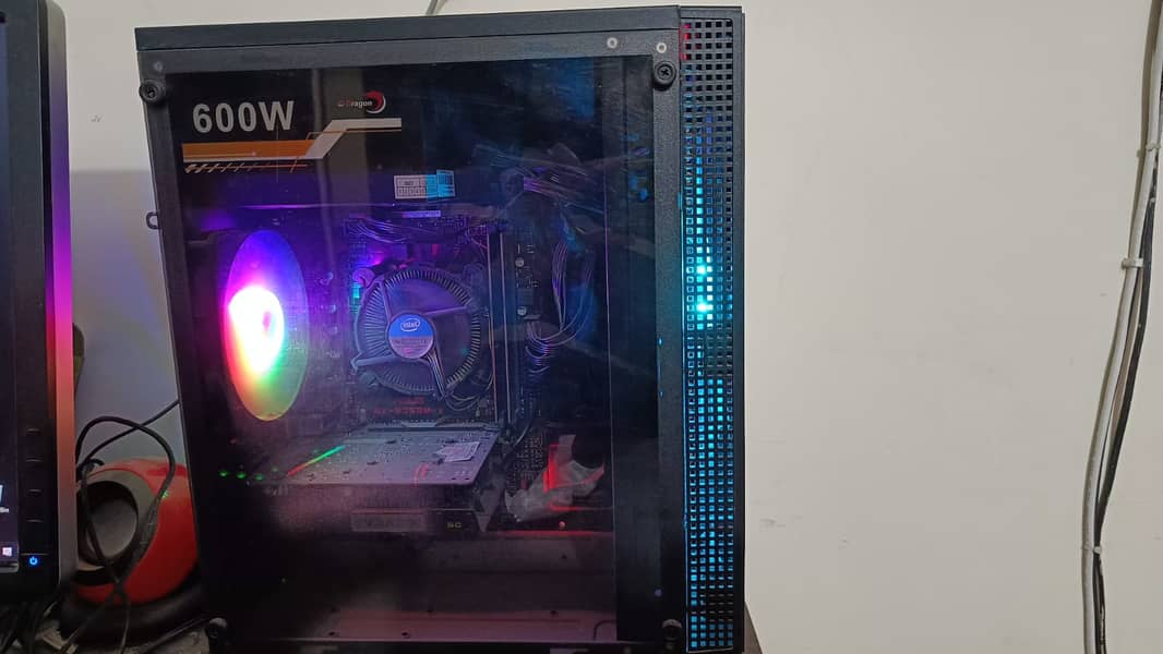 RGB Gaming PC (Core-i7 6th gen, 1050ti, 16GB DDR4, 128gbSSD, 500gbHDD) 6