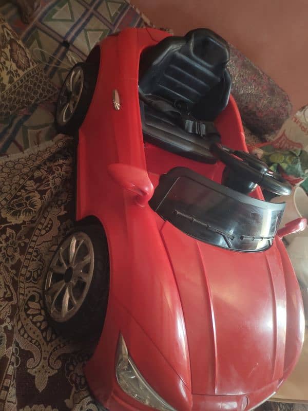 rechargeable battery car new battery new charger all ok good condition 2