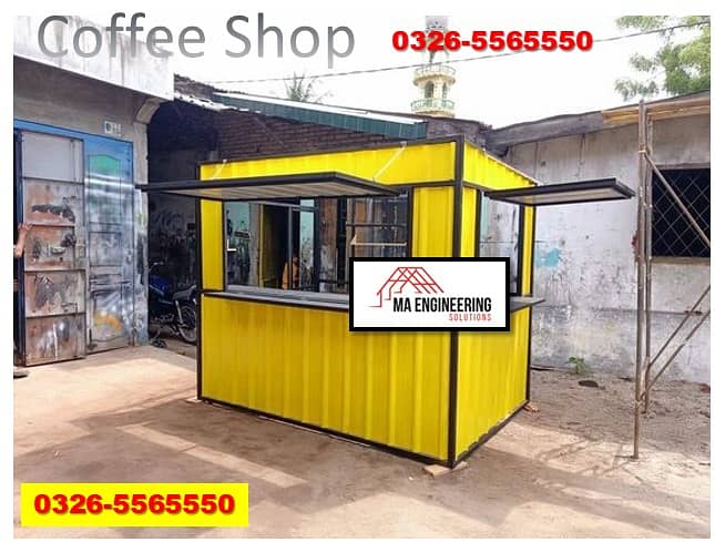 Porta Cabin Portable container Room Offices Guard Room 9