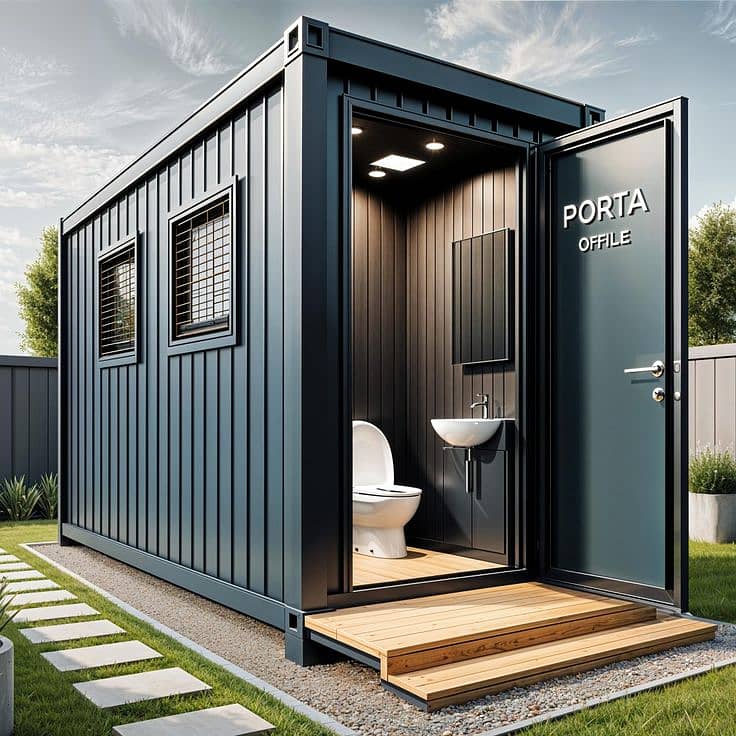 Porta Cabin Portable container Room Offices Guard Room 15