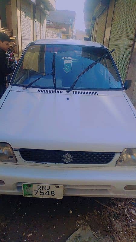 Suzuki Mehran VXR 1996 for urgent sale best for home choice 1