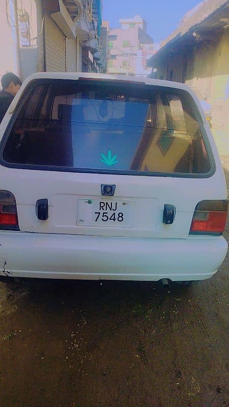 Suzuki Mehran VXR 1996 for urgent sale best for home choice 4