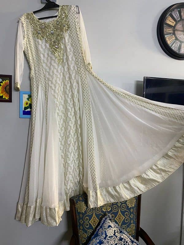 Full Long Chiffon Frock for sell 0