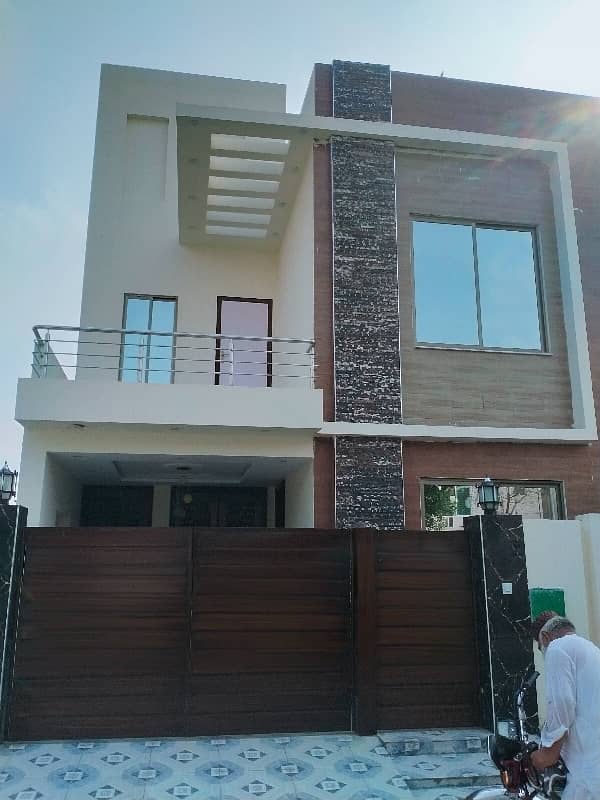 Bahria Nasheman 5 Marla Brand New Luxury House Available for Sale Very Lowest Price 0