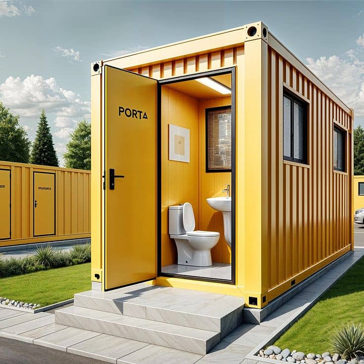 Porta Cabin Portable container Room Offices Guard Room 6