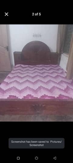 Double Bed with Mattress