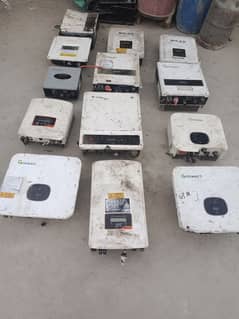 Solar inverter on grade