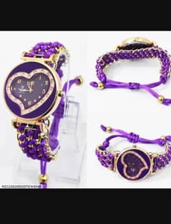 Heart Shaped Girls Watch