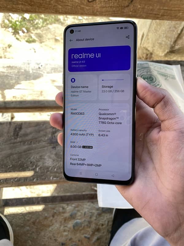 Realme GT Master Edition 256gb 1