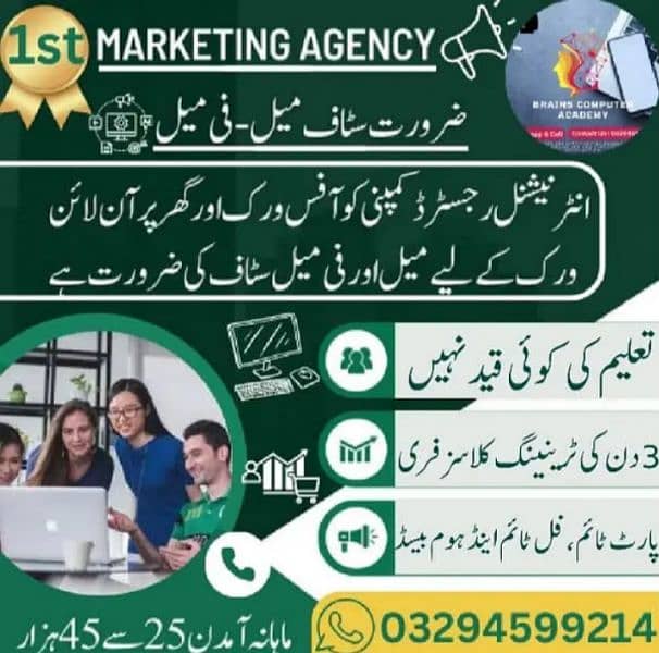 Online Job Working On Softwere Staf Requaired Home Based 0