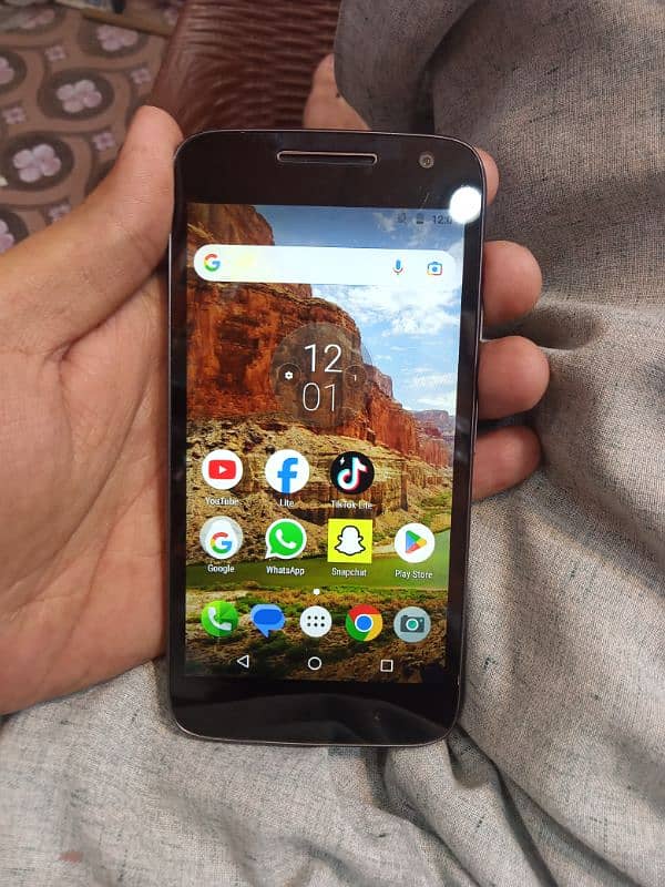 motorola moto G4 play Rm2 GB16 pta official approve panel Mein nishan 0