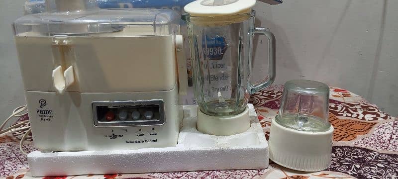 Pride Panasonic Unbreakable Juicer 3in1 1000 Watts Juicer blender 3