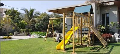 Playground equipment | Garden Metal swing jhola | Slides| Seesaw