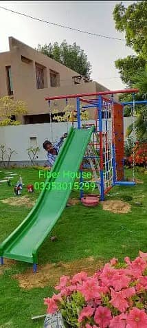 Playground equipment | Garden Metal swing jhola | Slides| Seesaw 10