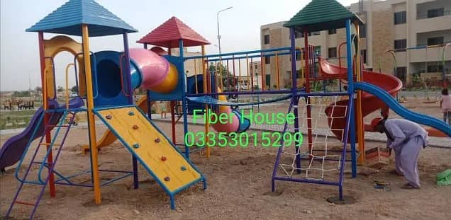 Playground equipment | Garden Metal swing jhola | Slides| Seesaw 12