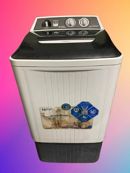 Haier semi-automatic Washing Maching and Spinner Dryer 6