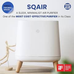 Sqair Air Purifier - with 99.97% H13 HEPA: Effective Air Purifier