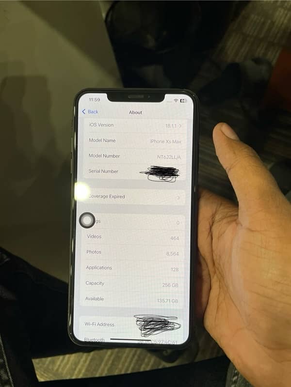 iPhone XS Max 256 GB JV 0