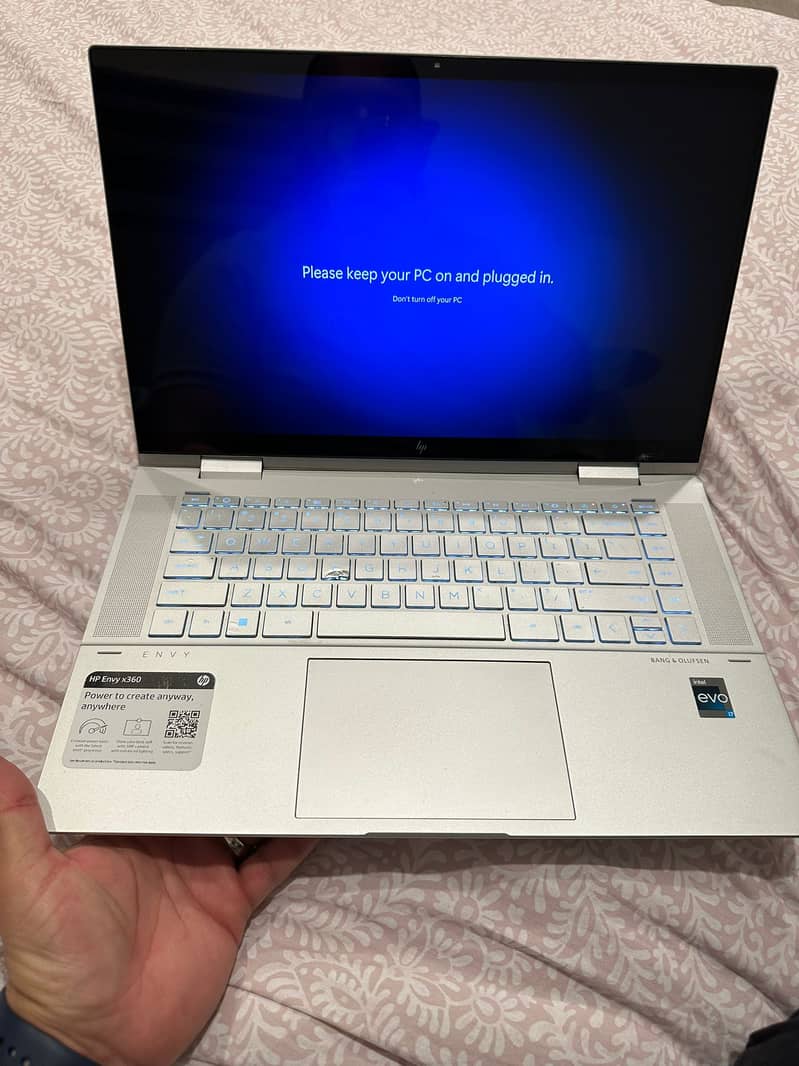 HP Envy x360 i7 12th Gen 16GB/512 Windows 11 Touch 10