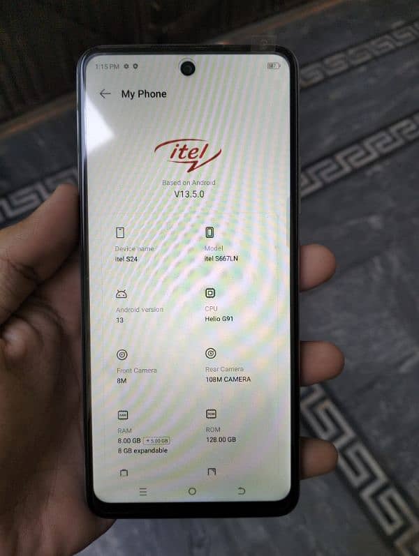 itel S24 8+8/16 Urgent sell 1