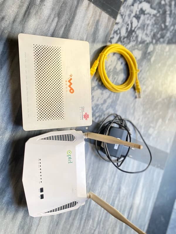 Huawei (HG 8346R) and Ptcl (HG 150-Un) router or modem 1