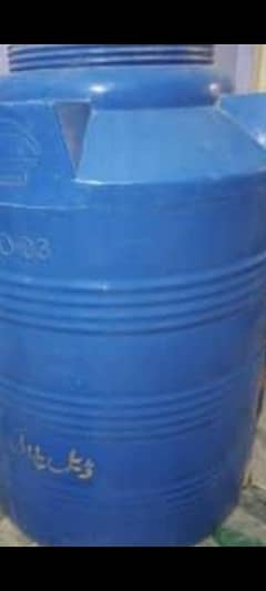 pani ( water ) tank just 4 months used