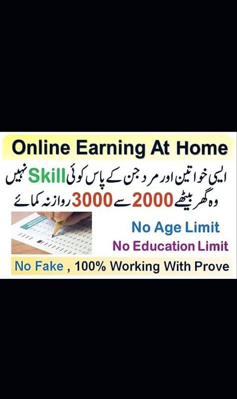 Part time online work Available 0