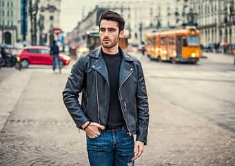 100% Real Leather|Real Buffalo Leather Jacket|Leather wallets 9