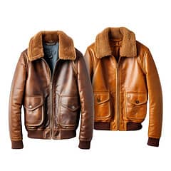 100% Real Leather|Real Buffalo Leather Jacket|Leather wallets 10