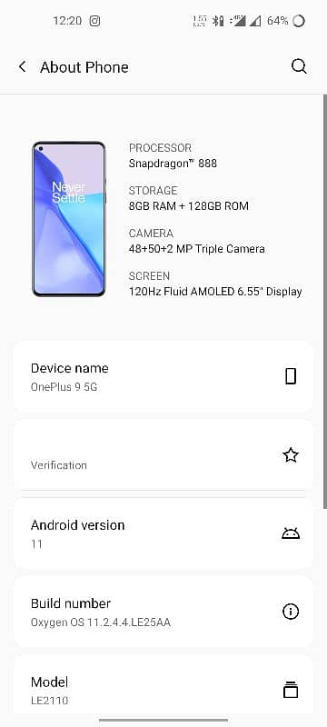 OnePlus 9 Brand New Condition 3