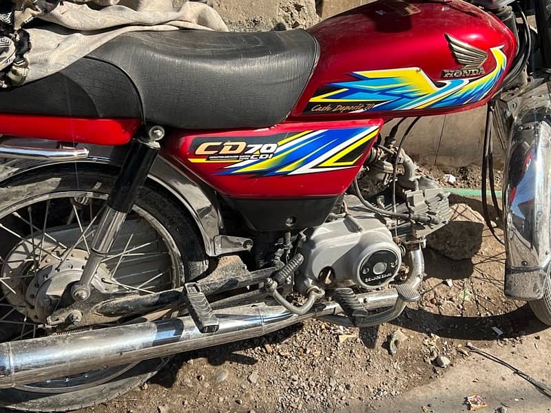 honda cd70 islamabad no 1