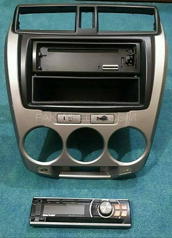 Honda City Genuine alpine mp3  CD player with frame 0