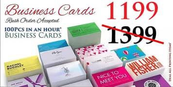 Urgent Banner Brouchers, Business cards Stickers printing services